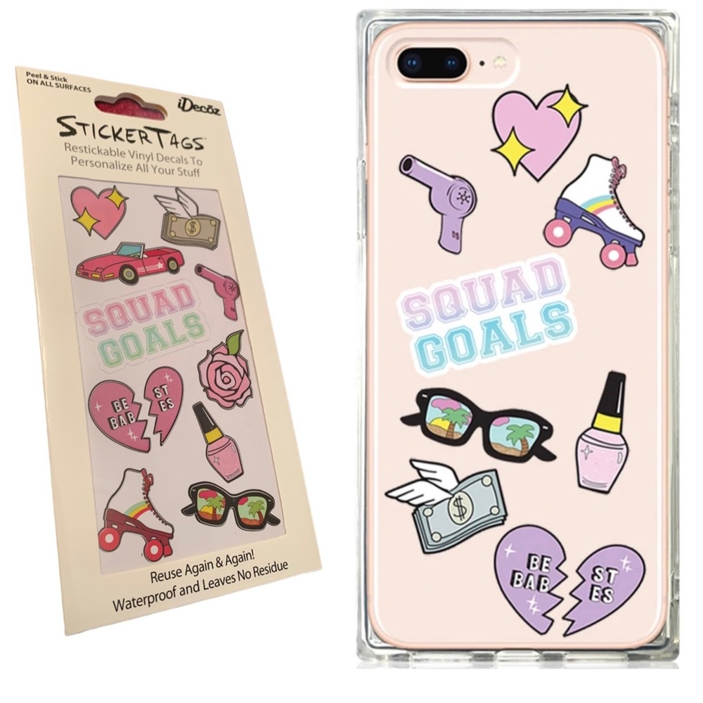 Idecoz vinyl re-stick decal stickers personalize